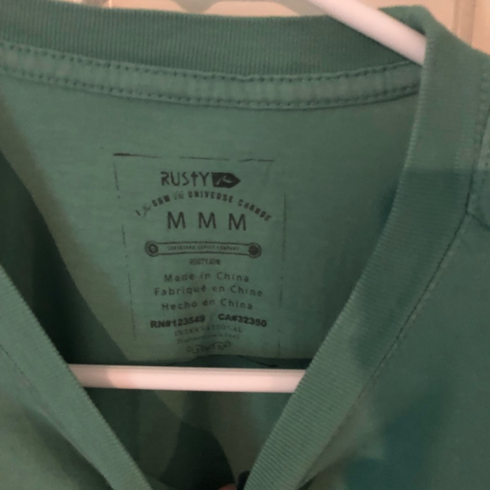 Green Logo Rusty Tee - Picture 2 of 3